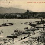 Geneve - Quai du Pont du Mont Blanc