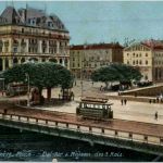 Geneve - Place Bel Air mit Tram