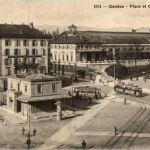 Geneve - Place et Gare de Cornavin