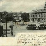 Geneve - Place Neuve mit Tram