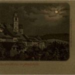 Aarau - äussere Halde im Mondschein