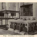 Brugg - Sarkophag in der Klosterkirche