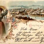 Gruss aus Aarau - Litho