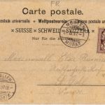 Gruss aus Murten - Litho