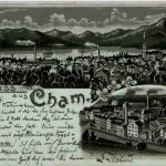 Gruss aus Cham - Litho