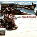Gruss aus Solothurn - Litho