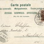 Souvenir du Locle - Litho