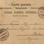 Souvenir du Colombier - Litho