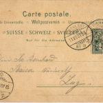 Gruss aus Wyl - Litho