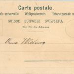 Gruss aus Wattwil - Litho