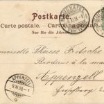 Gruss von Heilig Kreuz - Litho