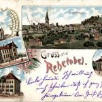 Gruss aus Rehetobel - Litho