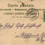 Gruss aus Rehetobel - Litho