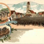 Gruss aus Hundwil - Litho