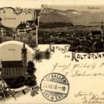 Gruss aus Kaltbrunn - Litho