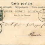 Gruss aus Gams - Litho