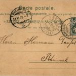 Gruss aus St. Anton - Litho