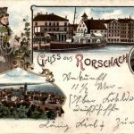 Gruss aus Rorschach - Litho