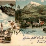 Gruss aus Nesslau - Litho