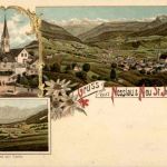 Gruss aus Nesslau Neu St. Johann - Litho