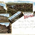 Gruss aus Brugg - Litho