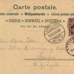 Gruss aus Brugg - Litho