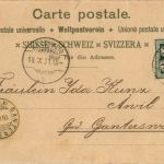 Gruss aus Rheinfelden - Litho