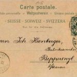 Gruss aus Wettingen Kloster - Litho