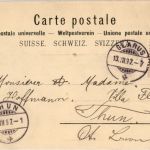 Gruss aus Glarus - Litho