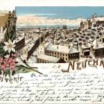 Souvenir de Neuchatel - Litho
