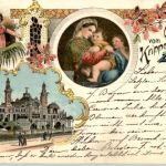 Gruss vom Krippenfest Zürich - Litho