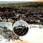 Gruss aus Winterthur - Litho