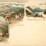 Gruss aus Vitznau - Litho