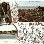 Souvenir de Neuchatel - Litho