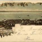 Souvenir de Neuchatel - Litho