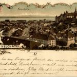 Souvenir de Neuchatel - Litho