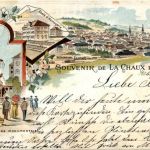 souvenir de La Chaux de Fonds - Litho