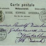 Souvenir de La Chaux de Fonds - Litho