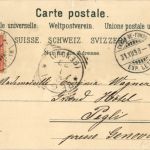 Souvenir de La Chaux de Fonds - Litho