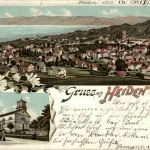 Gruss aus Heiden- Litho