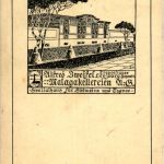 Lenzburg - Alfred Zweifel Malagakellereien