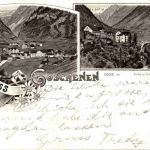 Gruss aus Göschenen - Litho