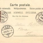 Gruss vom Giessbach - Litho