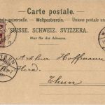 Gruss aus Weggis - Litho