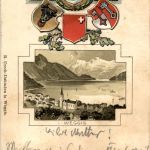 Weggis - Prägekarte