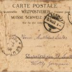 Weggis - Prägekarte