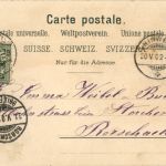 Gruss von Bachtel - Litho