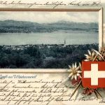 Gruss aus Wädenswil - Prägekarte