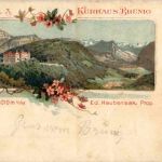 Hotel Brünig - Litho