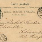 Gruss aus Rheinfelden - Litho